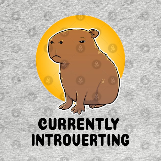 Currently Introverting Capybara by capydays